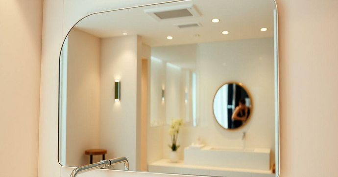 Espelho Bisotado para Banheiro: Elegância e Praticidade