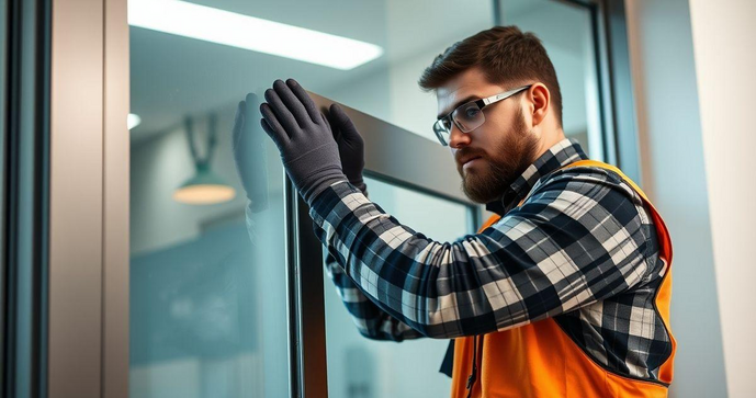 Como Fazer a Instalação de Porta de Vidro Temperado de Forma Segura e Eficiente
