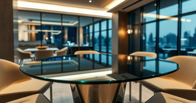 Tampo de Vidro para Mesa: Elegância e Praticidade para Sua Decoração
