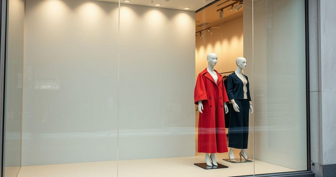 Vidro para vitrine: como escolher o ideal para destacar seus produtos